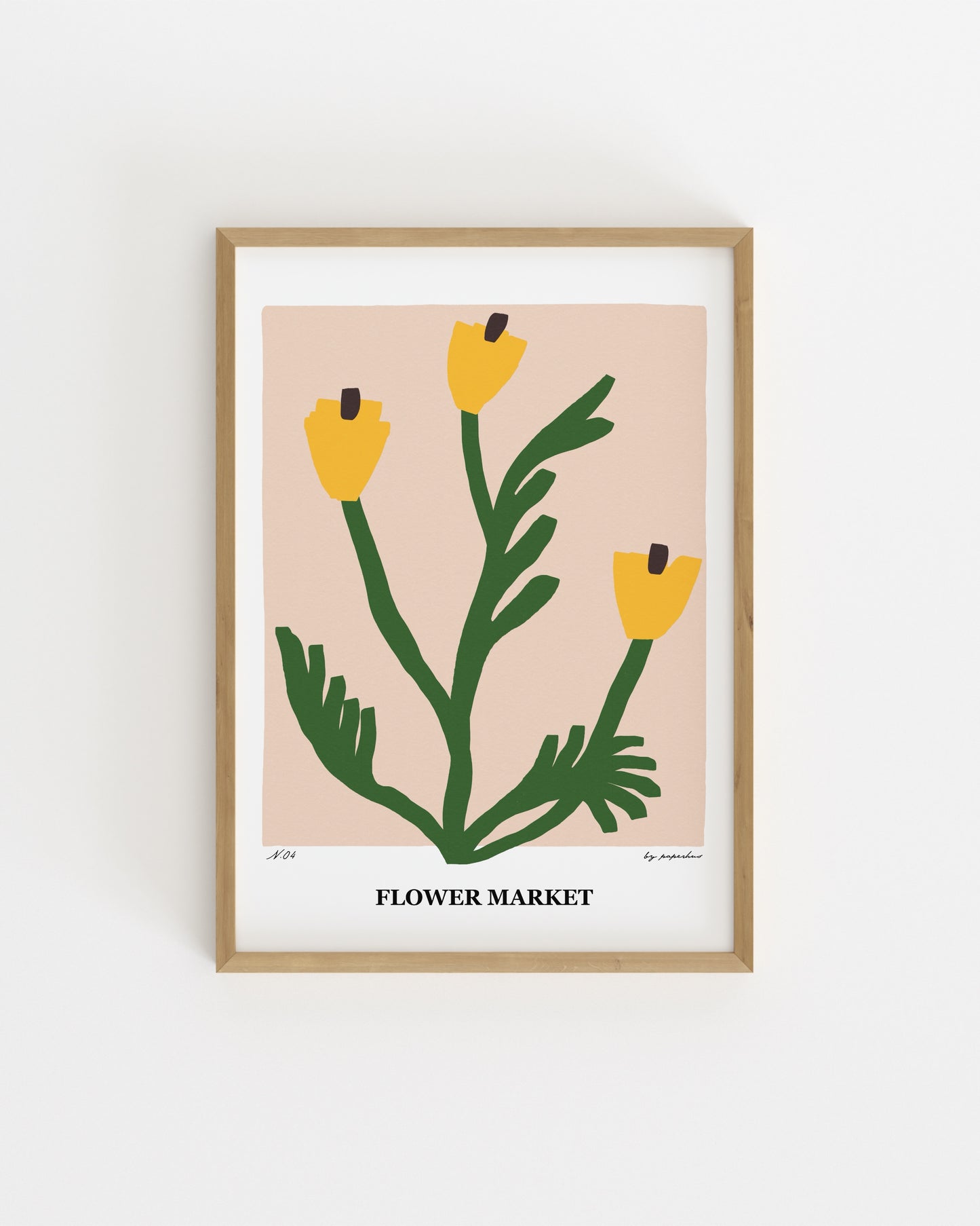 Flower Market Printable Wall Art | Digital Download printable wall art by Paperhus