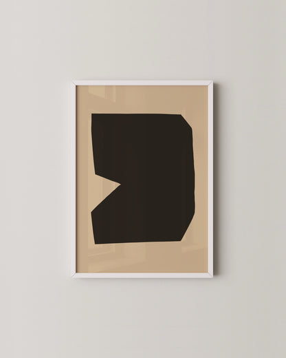 Abstract Shape Print | Modern Wall Art