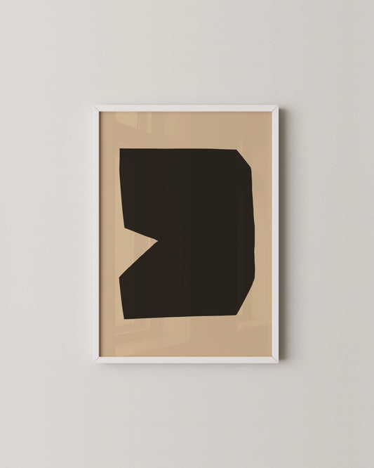 Abstract Shape Print | Modern Wall Art
