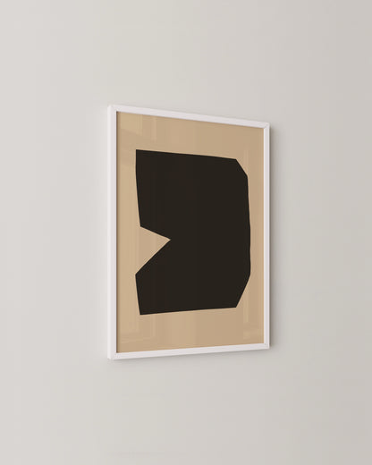 Abstract Shape Print | Modern Wall Art