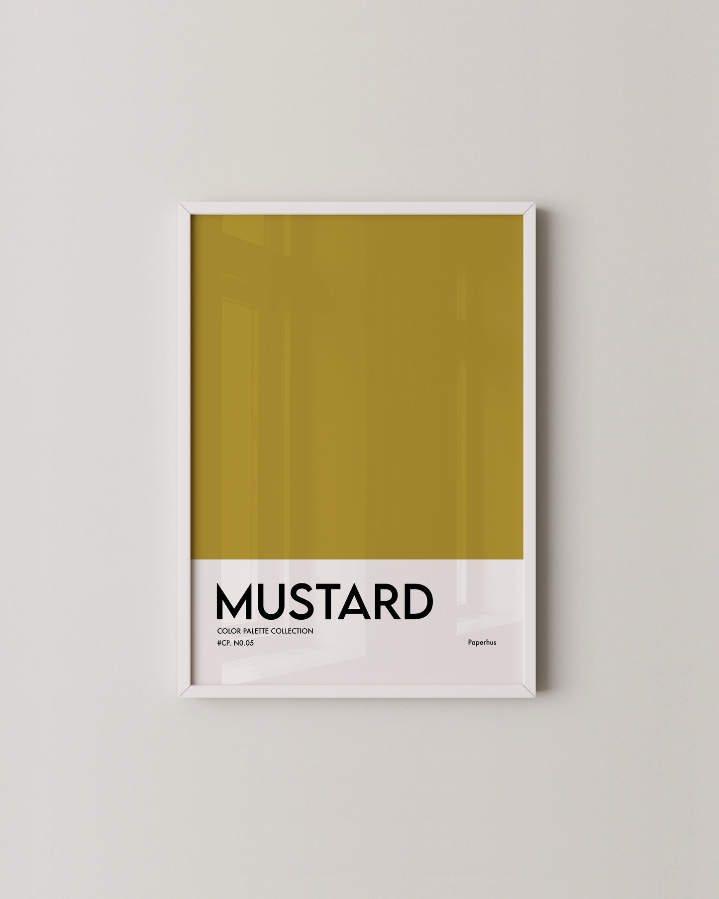 Mustard Print | Colour Palette Print