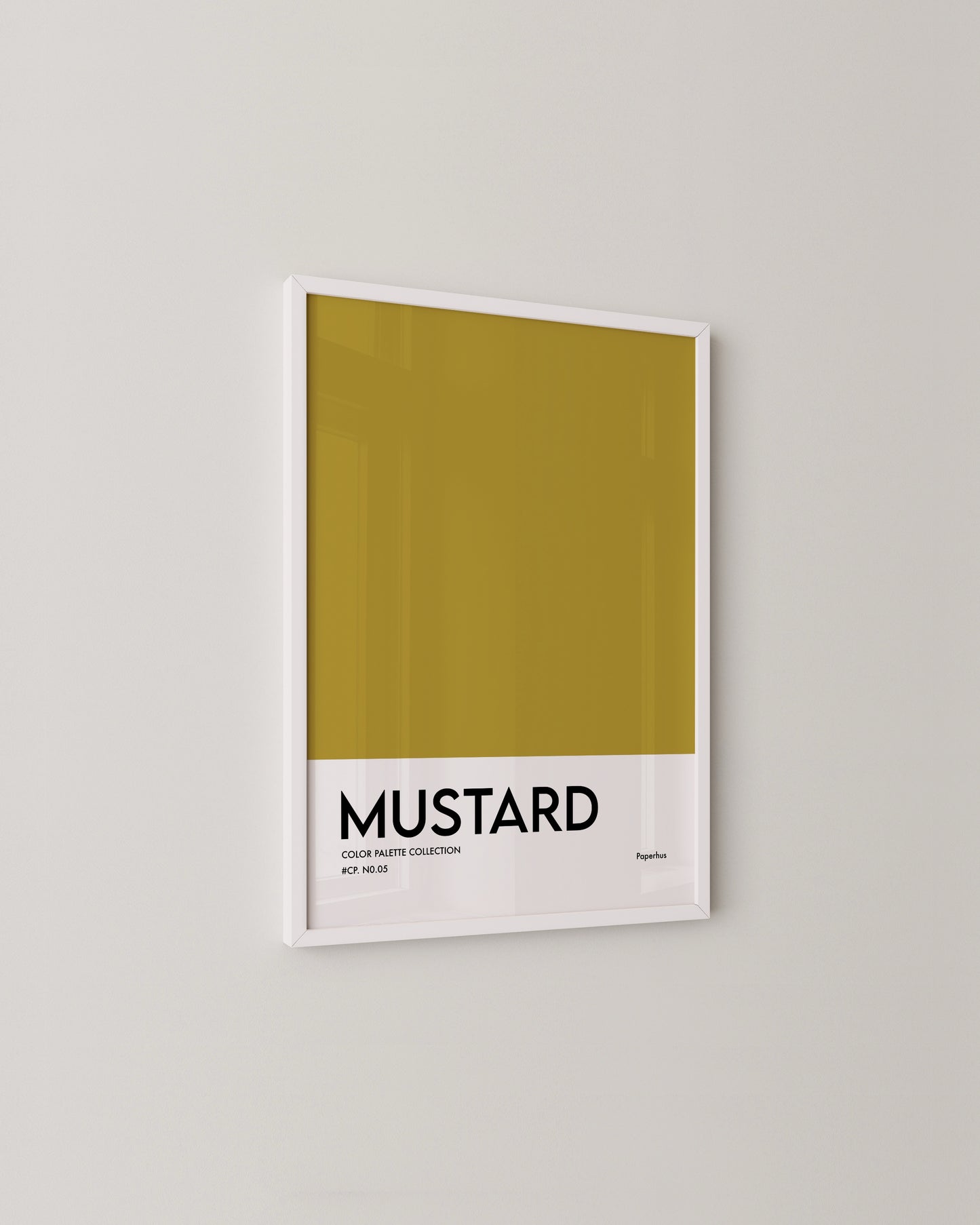 Mustard Print | Colour Palette Print
