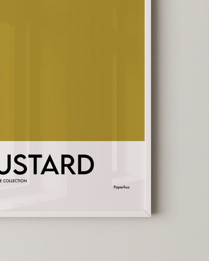 Mustard Print | Colour Palette Print
