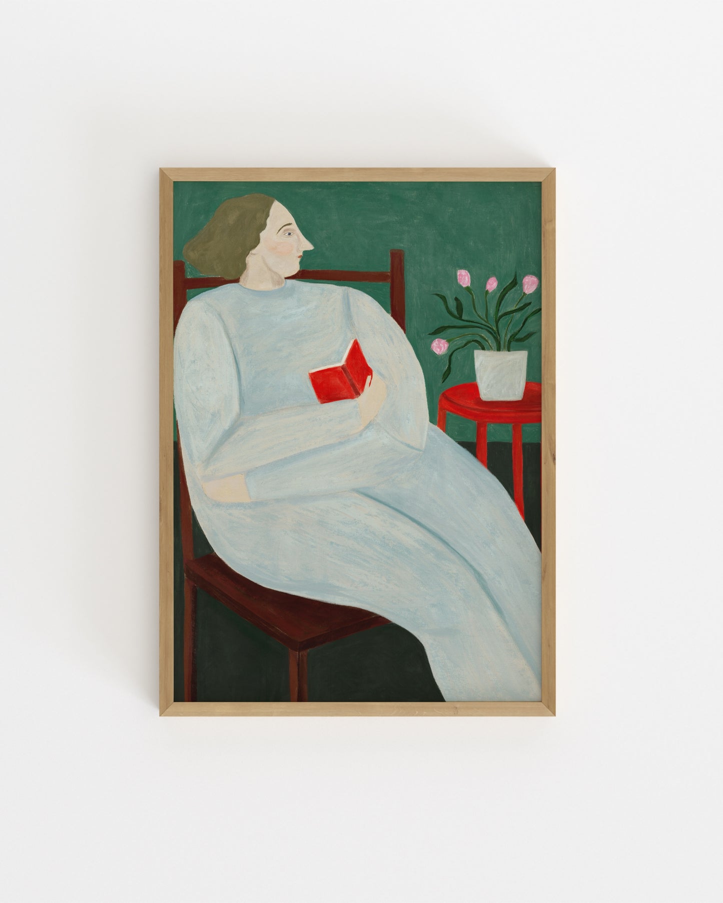 The Reading Nook printable wall art by Paperhus