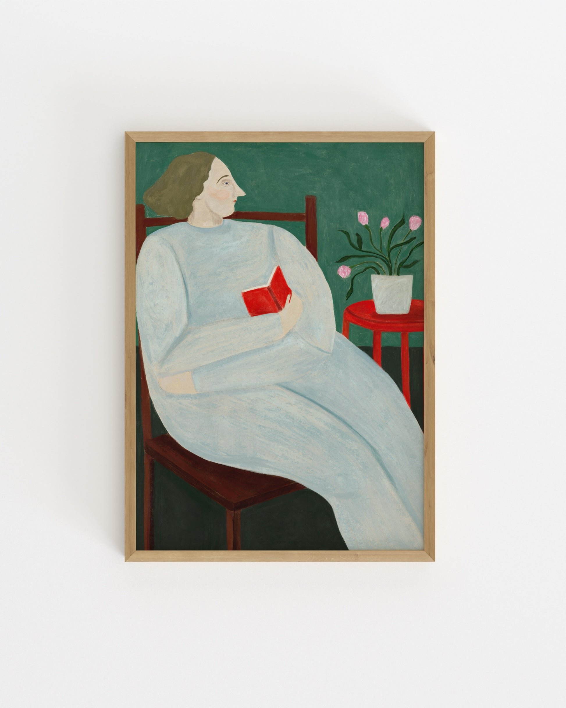 The Reading Nook printable wall art by Paperhus