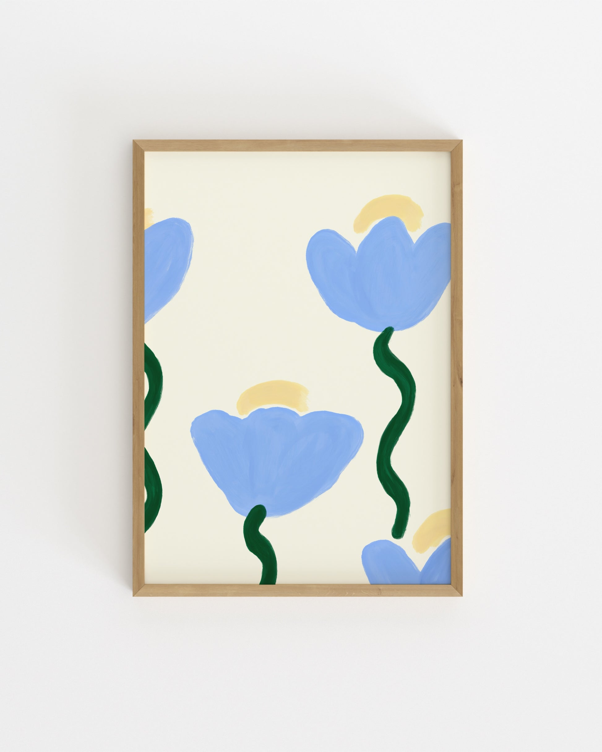 Blue Botanical Printable Wall Art | Digital Download printable wall art by Paperhus