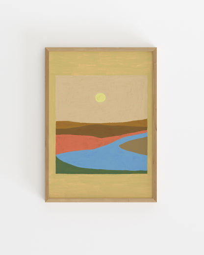 Landscape Printable Wall Art | Digital Download printable wall art by Paperhus