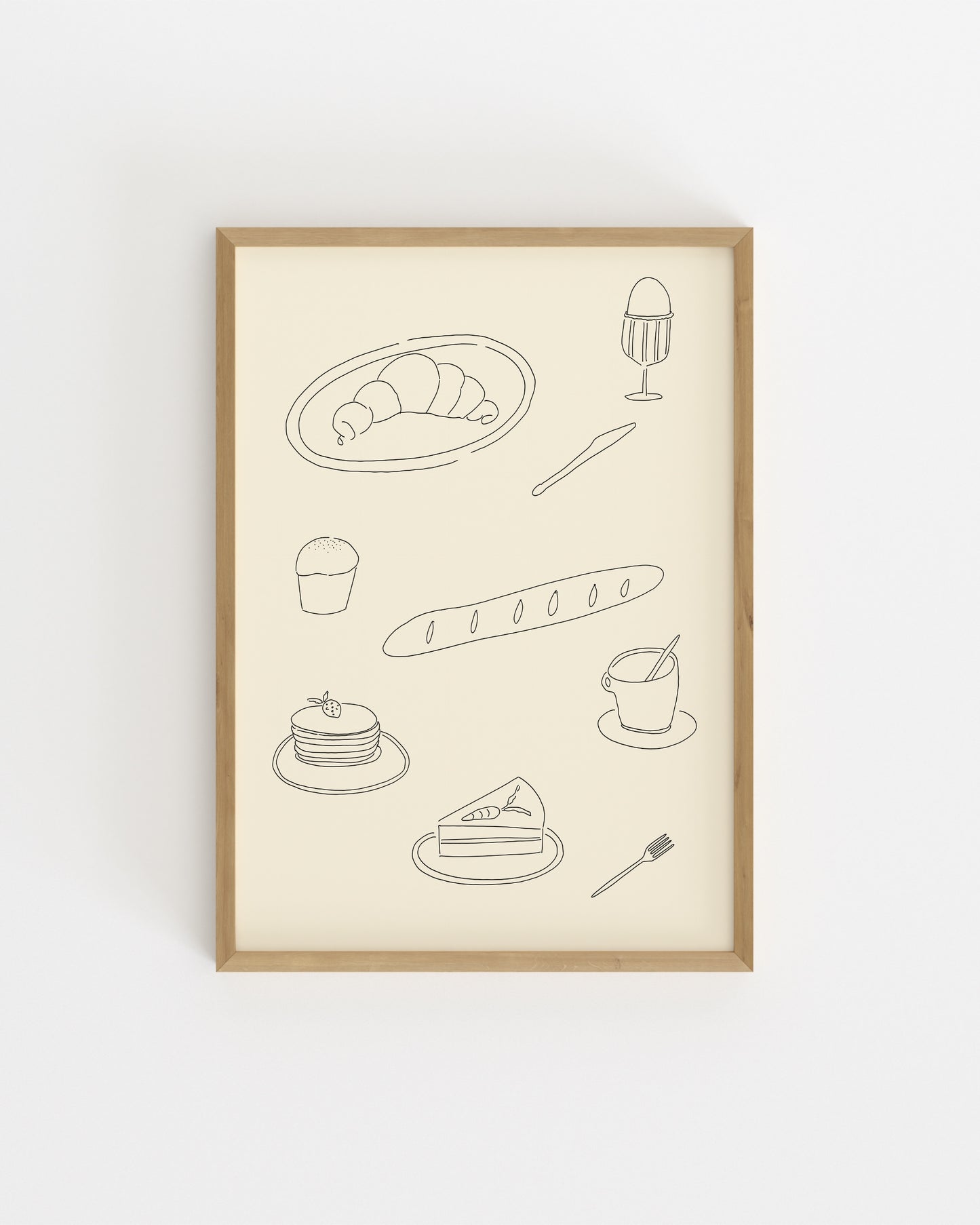 Line Art Illustration Printable Wall Art | Digital Download printable wall art by Paperhus