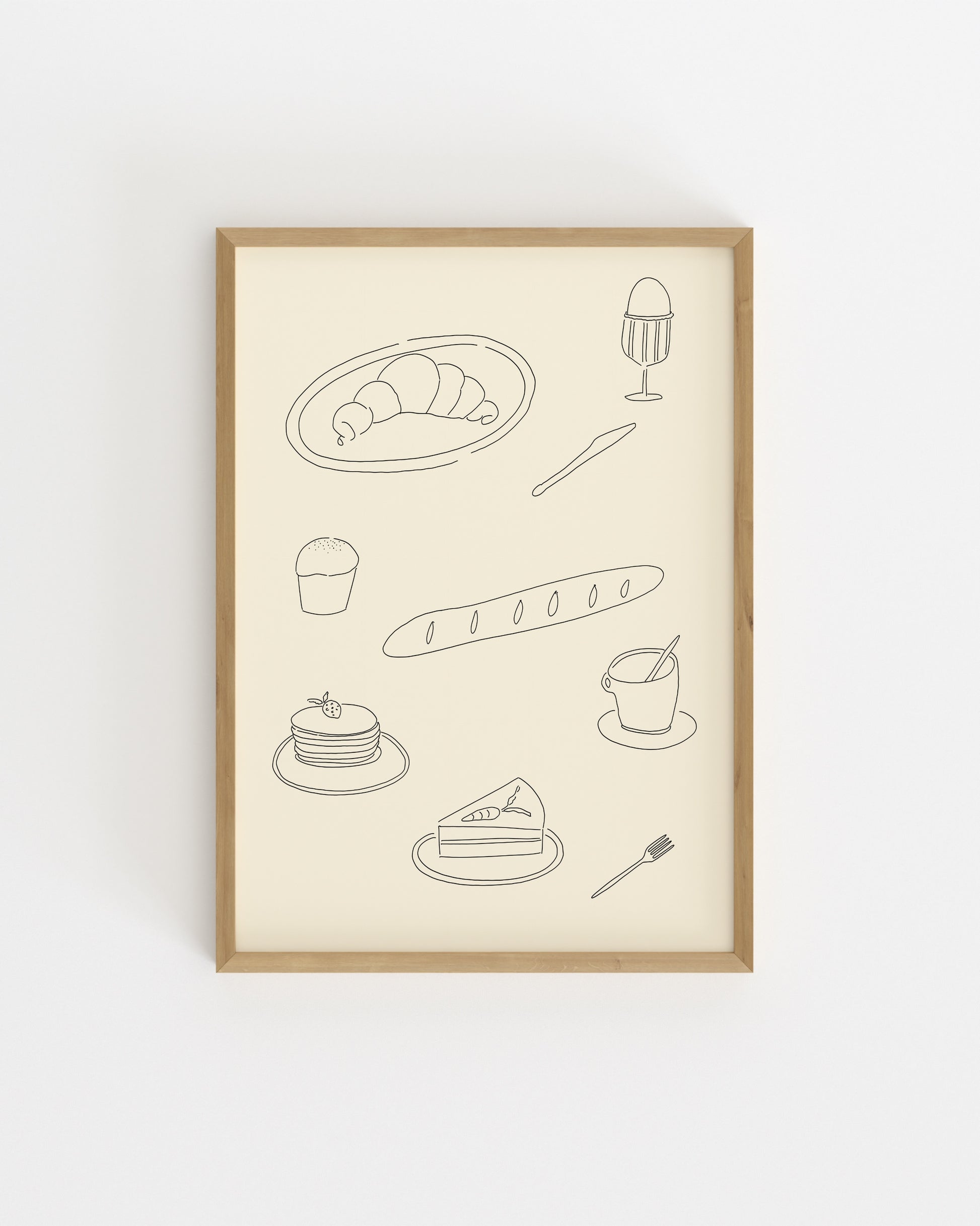 Line Art Illustration Printable Wall Art | Digital Download printable wall art by Paperhus
