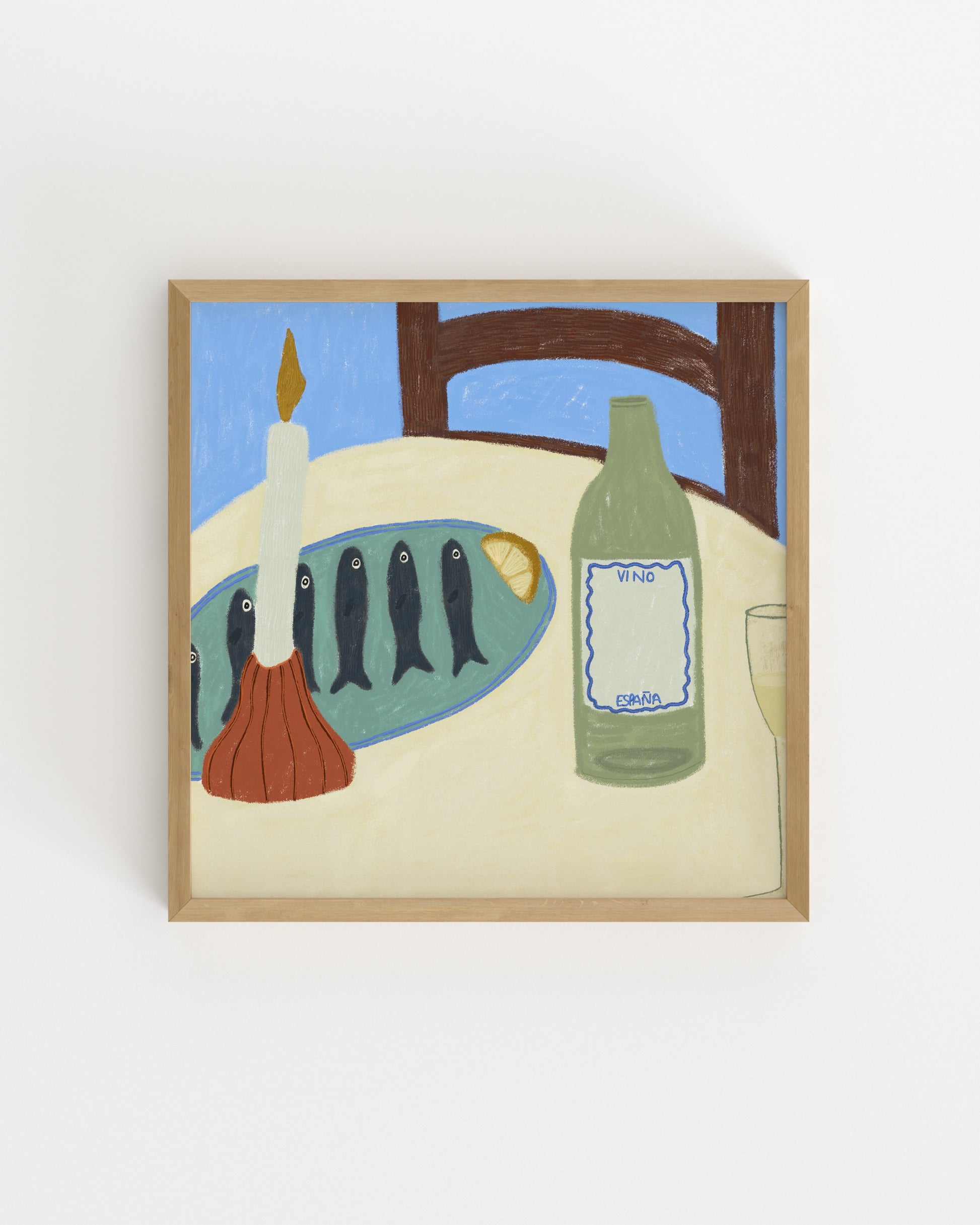 Sardines Printable Wall Art | Digital Download printable wall art by Paperhus