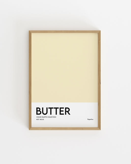 Butter Printable Wall Art | Digital Download printable wall art by Paperhus