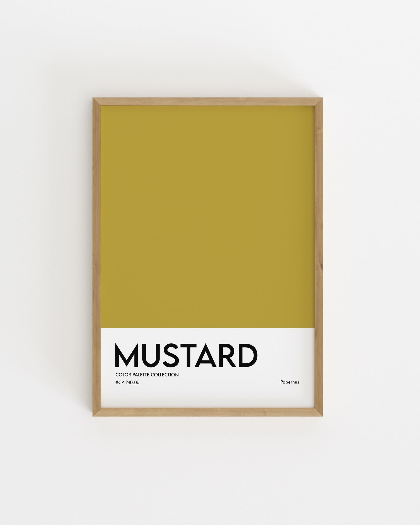Mustard Printable Wall Art | Digital Download printable wall art by Paperhus