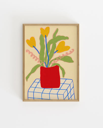 Botanical Vase Printable Wall Art | Digital Download printable wall art by Paperhus