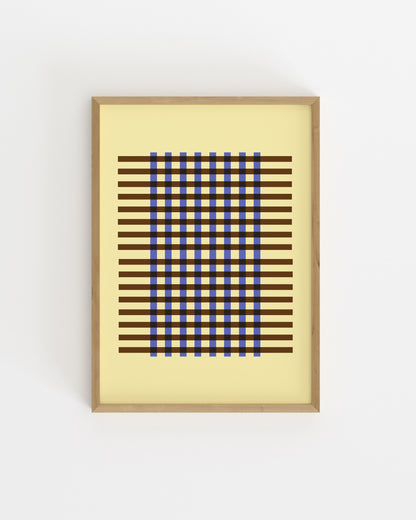 Geometric Grid Printable Wall Art | Digital Download printable wall art by Paperhus