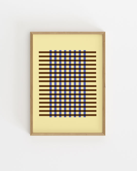 Geometric Grid Printable Wall Art | Digital Download printable wall art by Paperhus