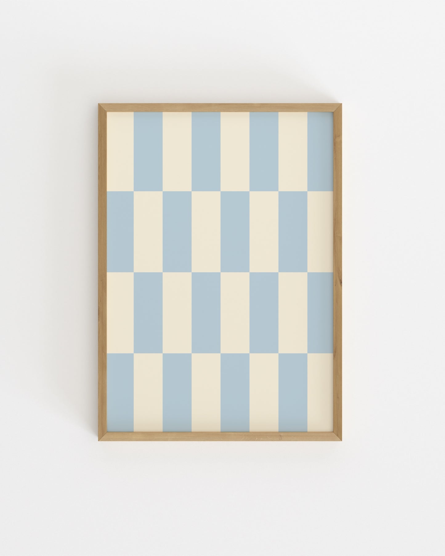 Blue Checkerboard Printable Wall Art | Digital Download printable wall art by Paperhus