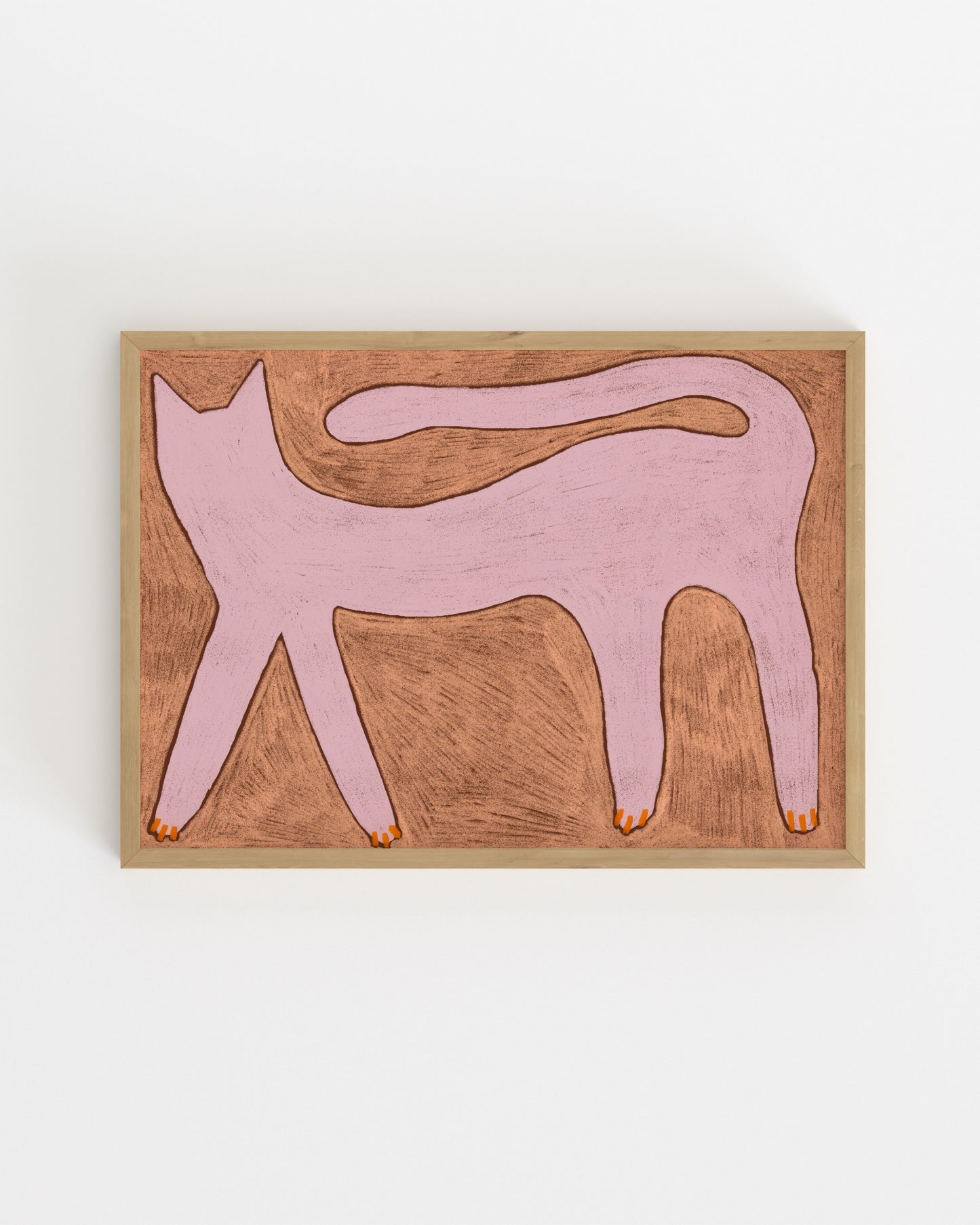 Cat Illustration Printable Wall Art | Digital Download printable wall art by Paperhus