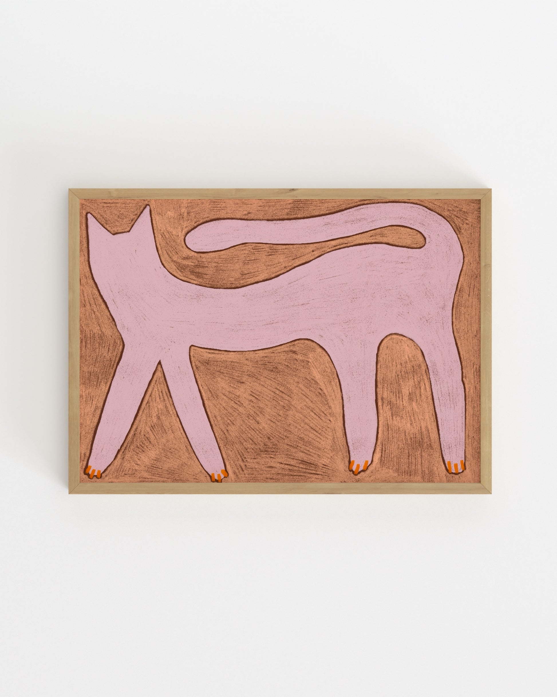 Cat Illustration Printable Wall Art | Digital Download printable wall art by Paperhus