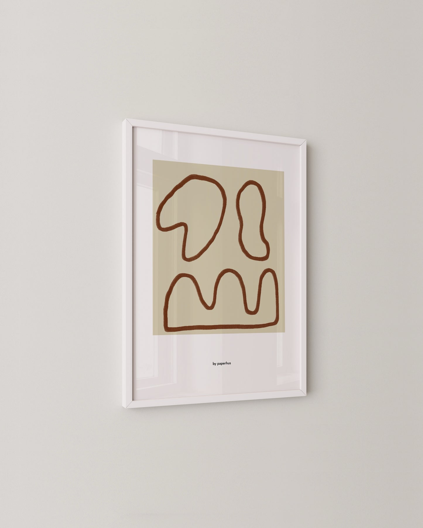 Neutral Shapes Print