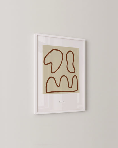 Neutral Shapes Print