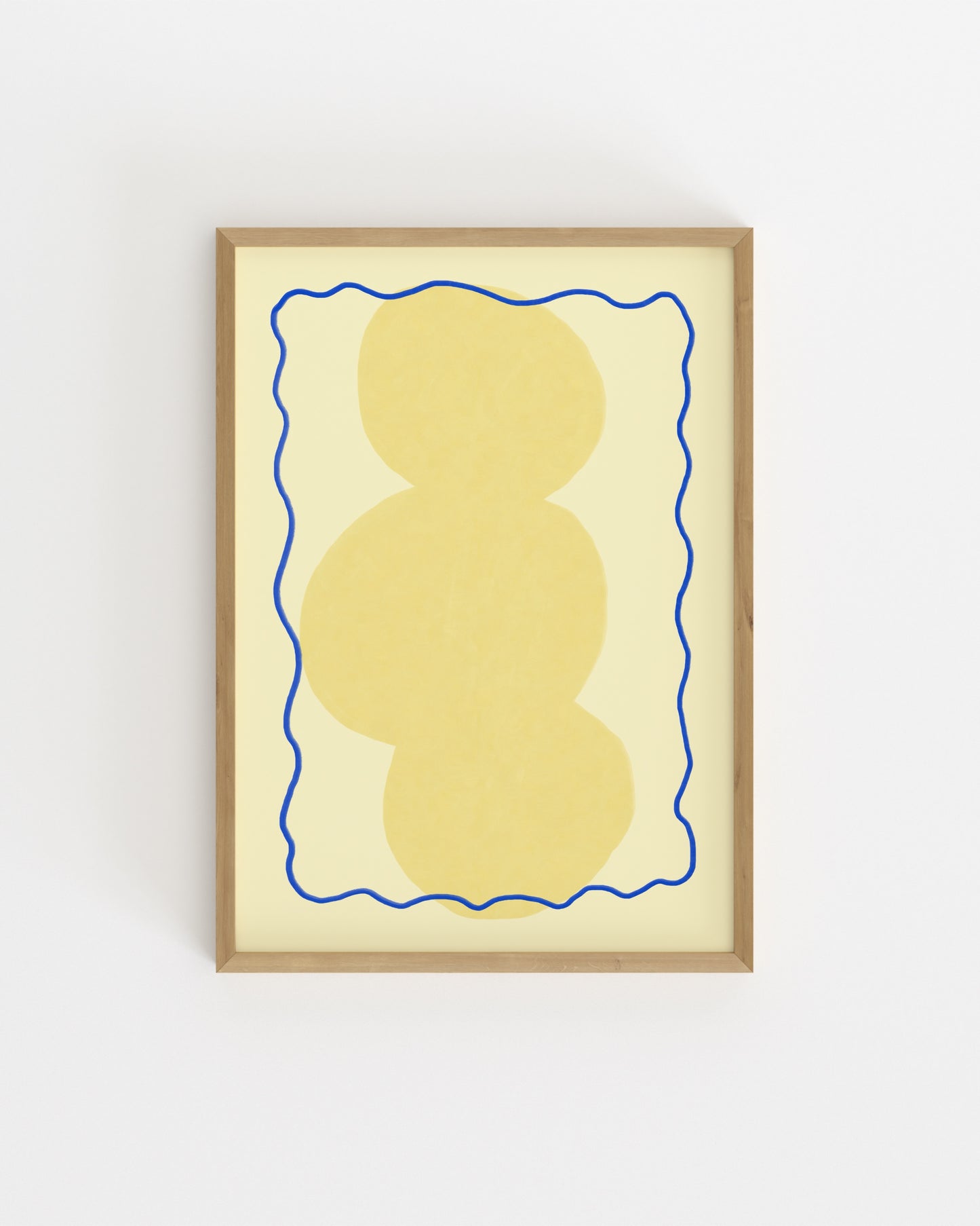 Yellow Abstract Printable Wall Art | Digital Download printable wall art by Paperhus