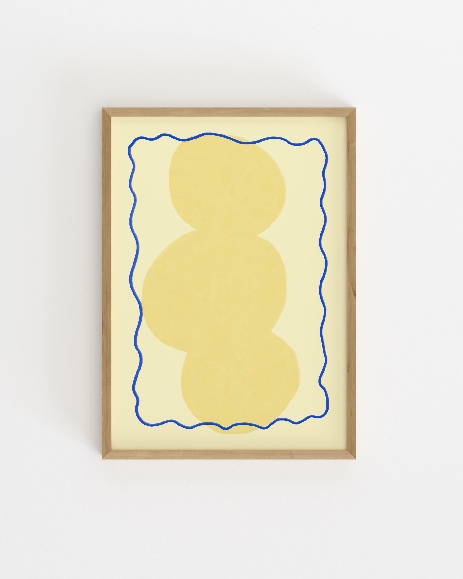 Yellow Abstract Printable Wall Art | Digital Download printable wall art by Paperhus