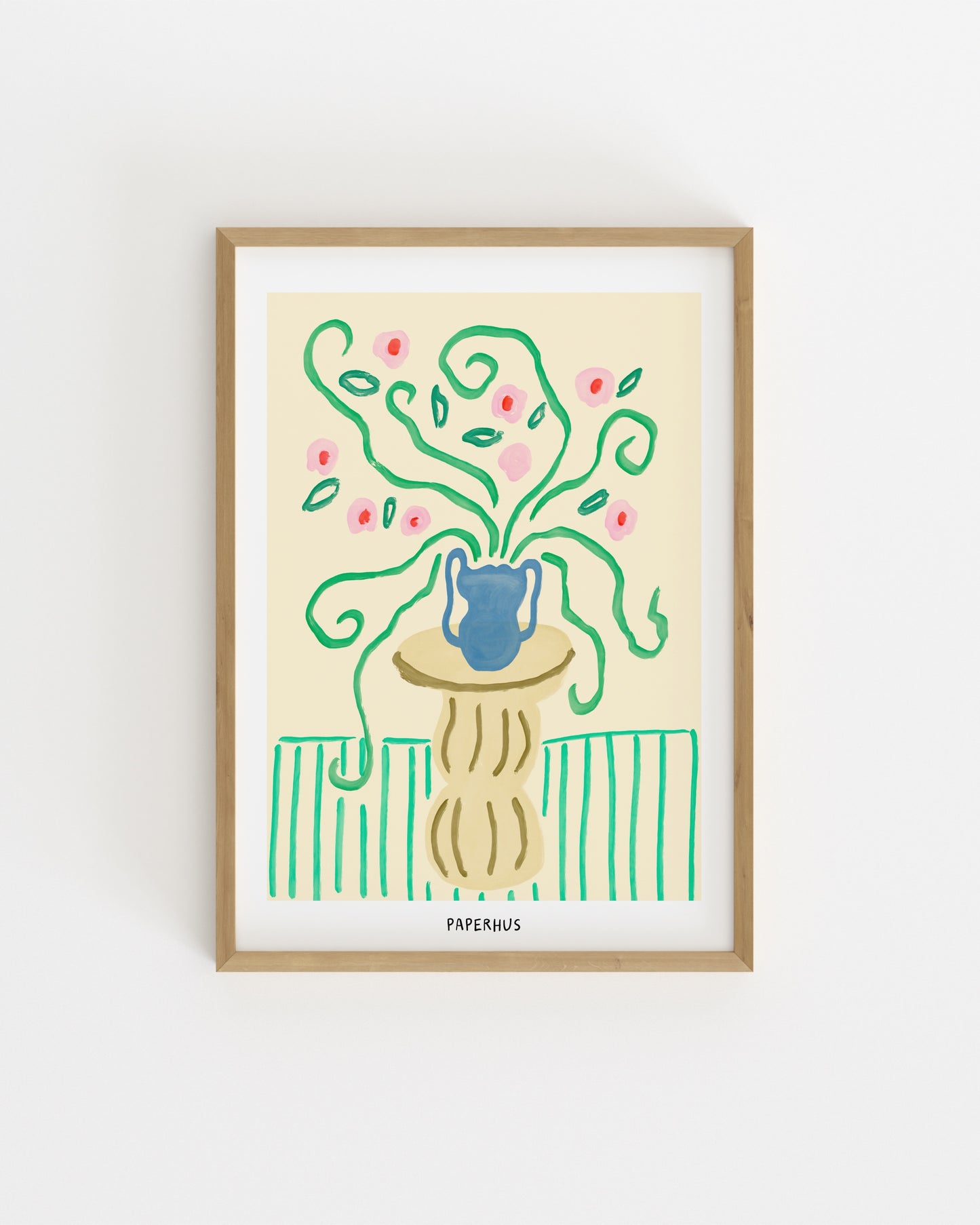 Floral Illustration Printable Wall Art | Digital Download printable wall art by Paperhus