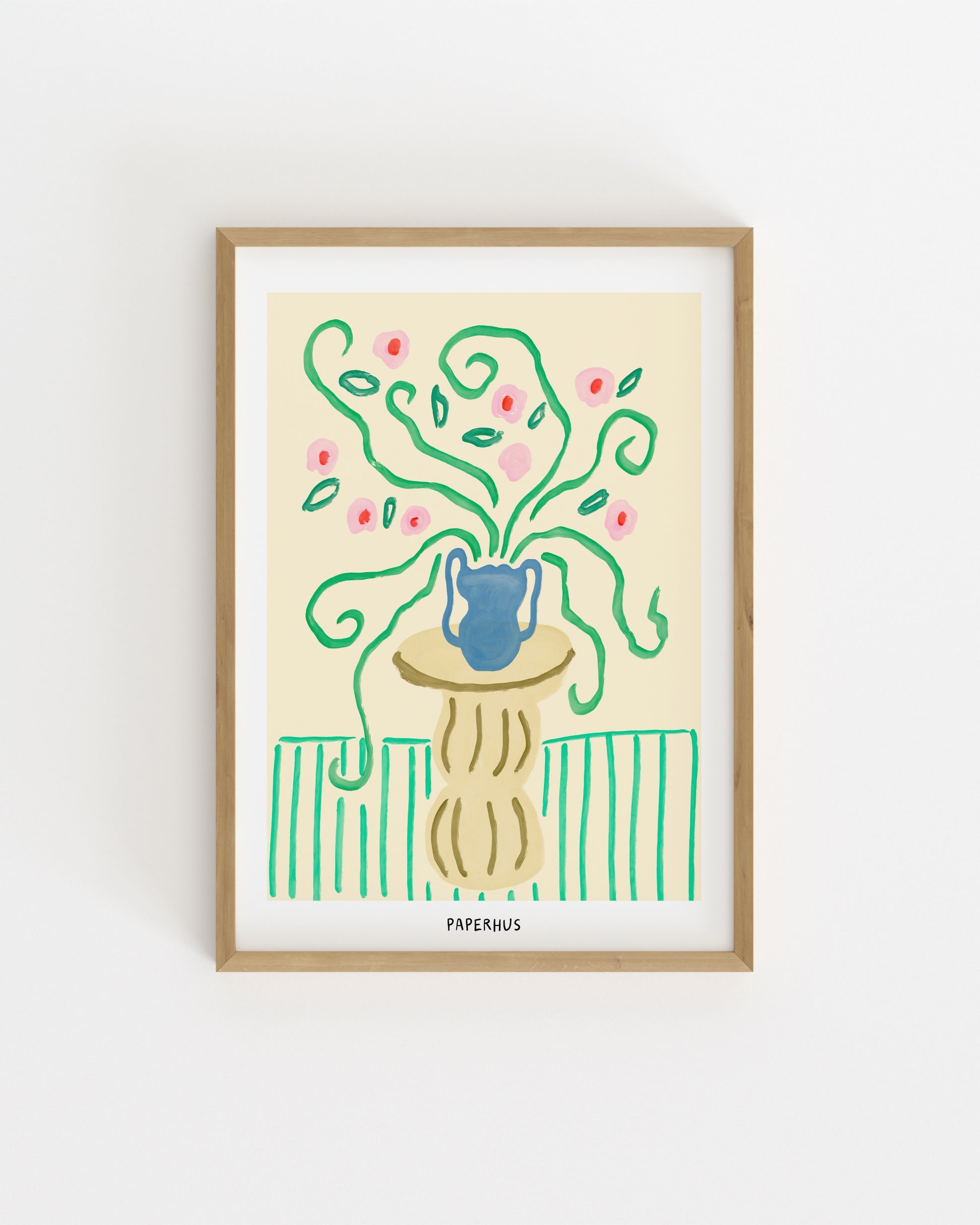 Floral Illustration Printable Wall Art | Digital Download printable wall art by Paperhus
