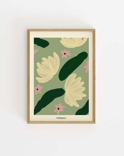 Floral Illustration Printable Wall Art | Digital Download printable wall art by Paperhus