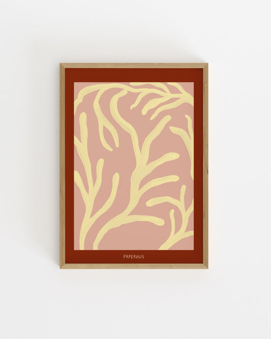 Floral Illustration Printable Wall Art | Digital Download printable wall art by Paperhus