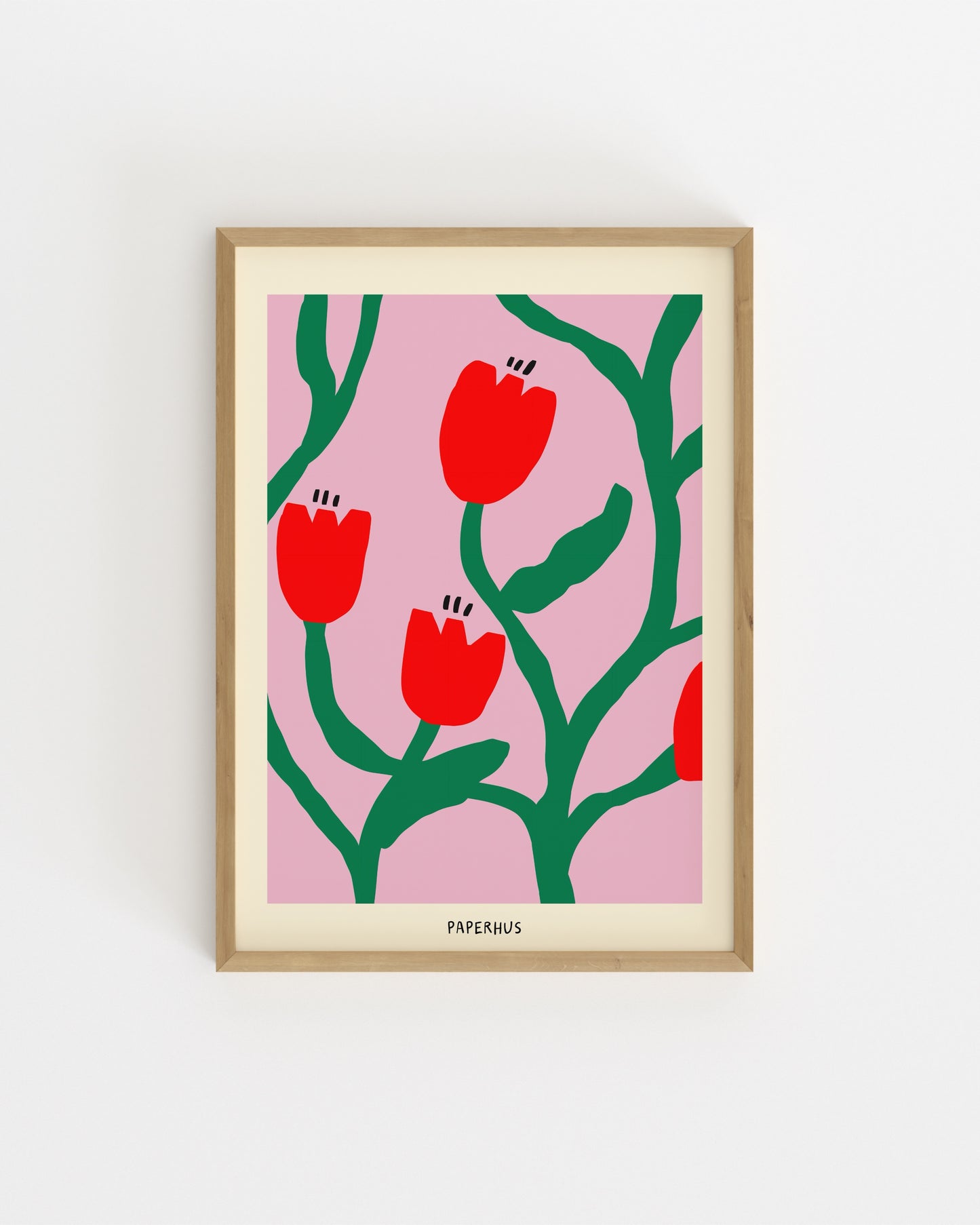 Tulip Illustration Printable Wall Art | Digital Download printable wall art by Paperhus