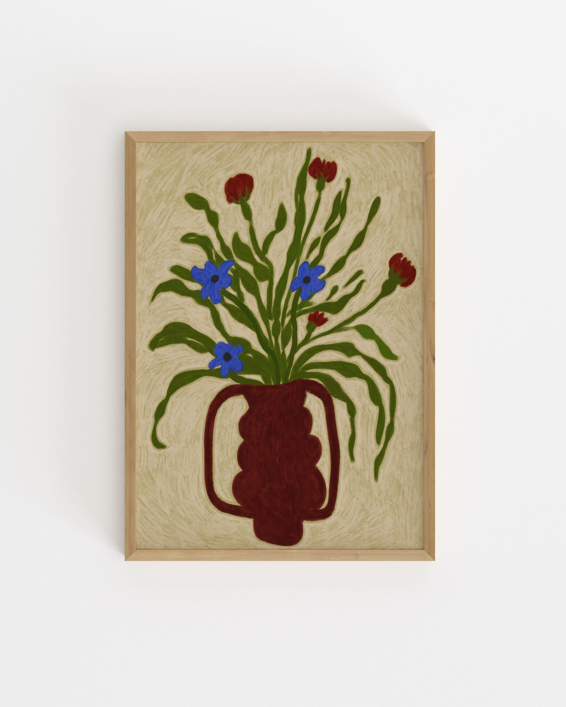 Floral Illustration Printable Wall Art | Digital Download printable wall art by Paperhus