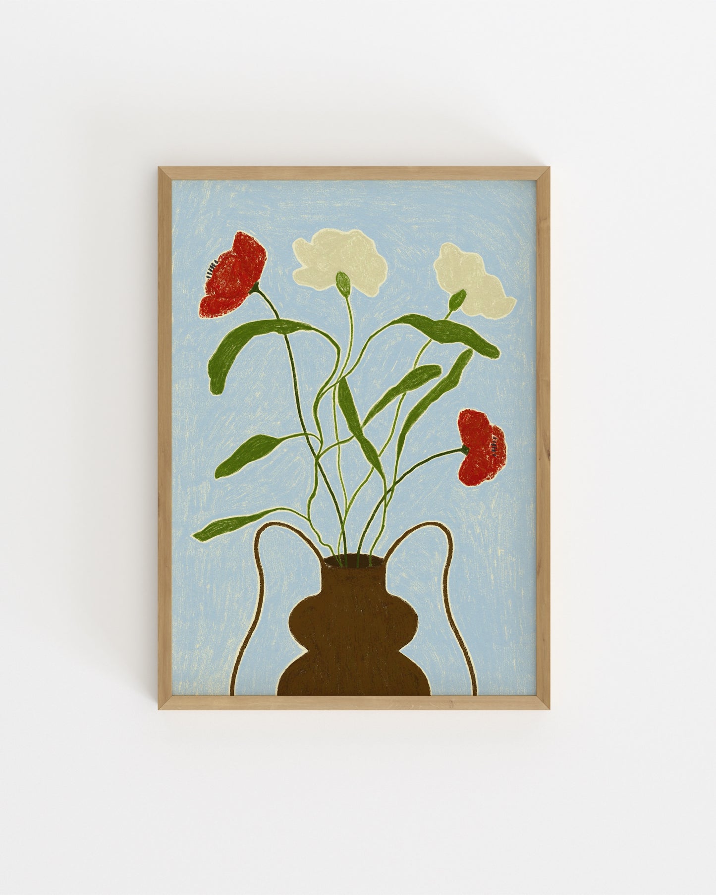 Floral Illustration Printable Wall Art | Digital Download printable wall art by Paperhus