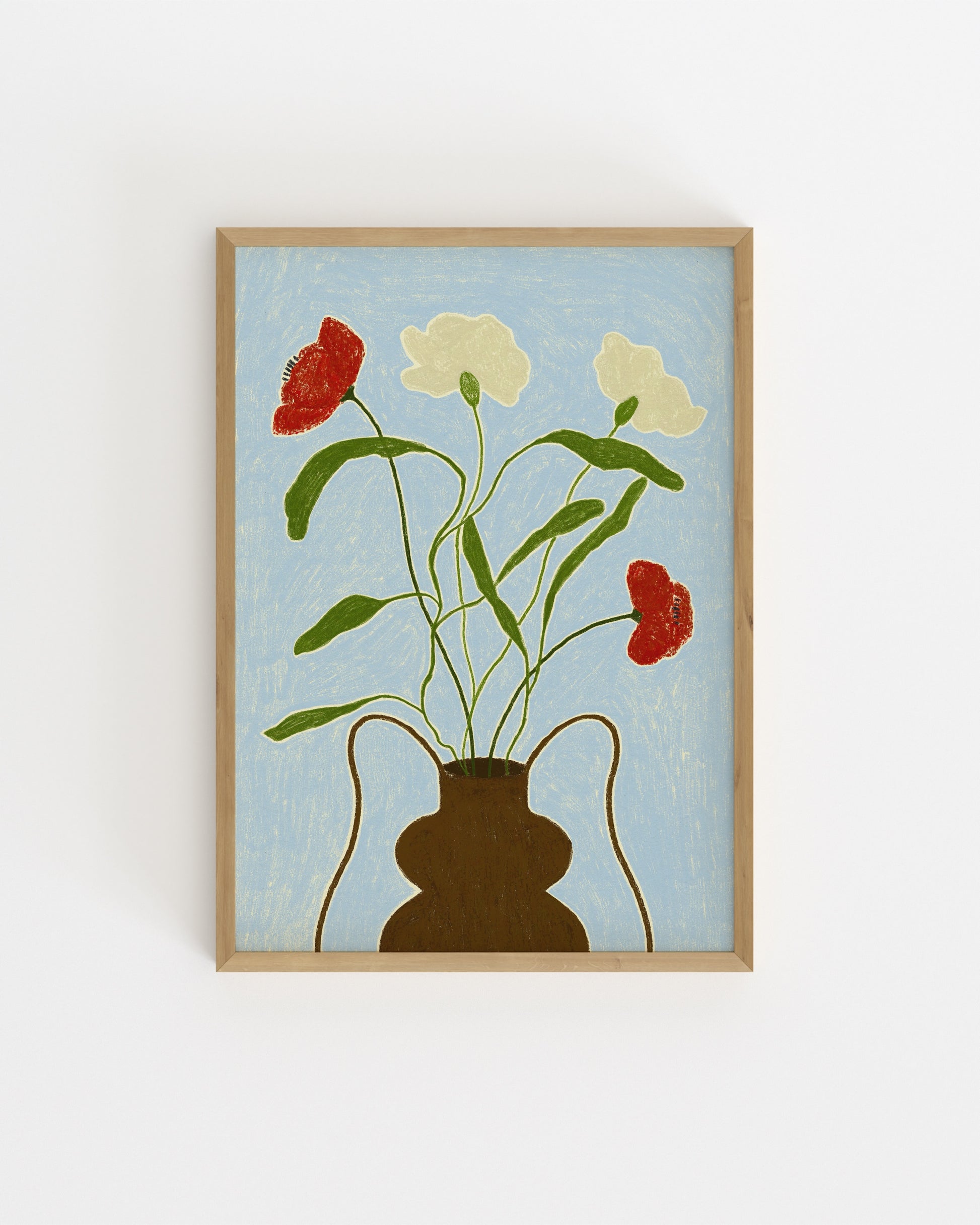 Floral Illustration Printable Wall Art | Digital Download printable wall art by Paperhus