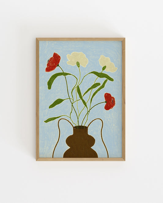 Floral Illustration Printable Wall Art | Digital Download printable wall art by Paperhus