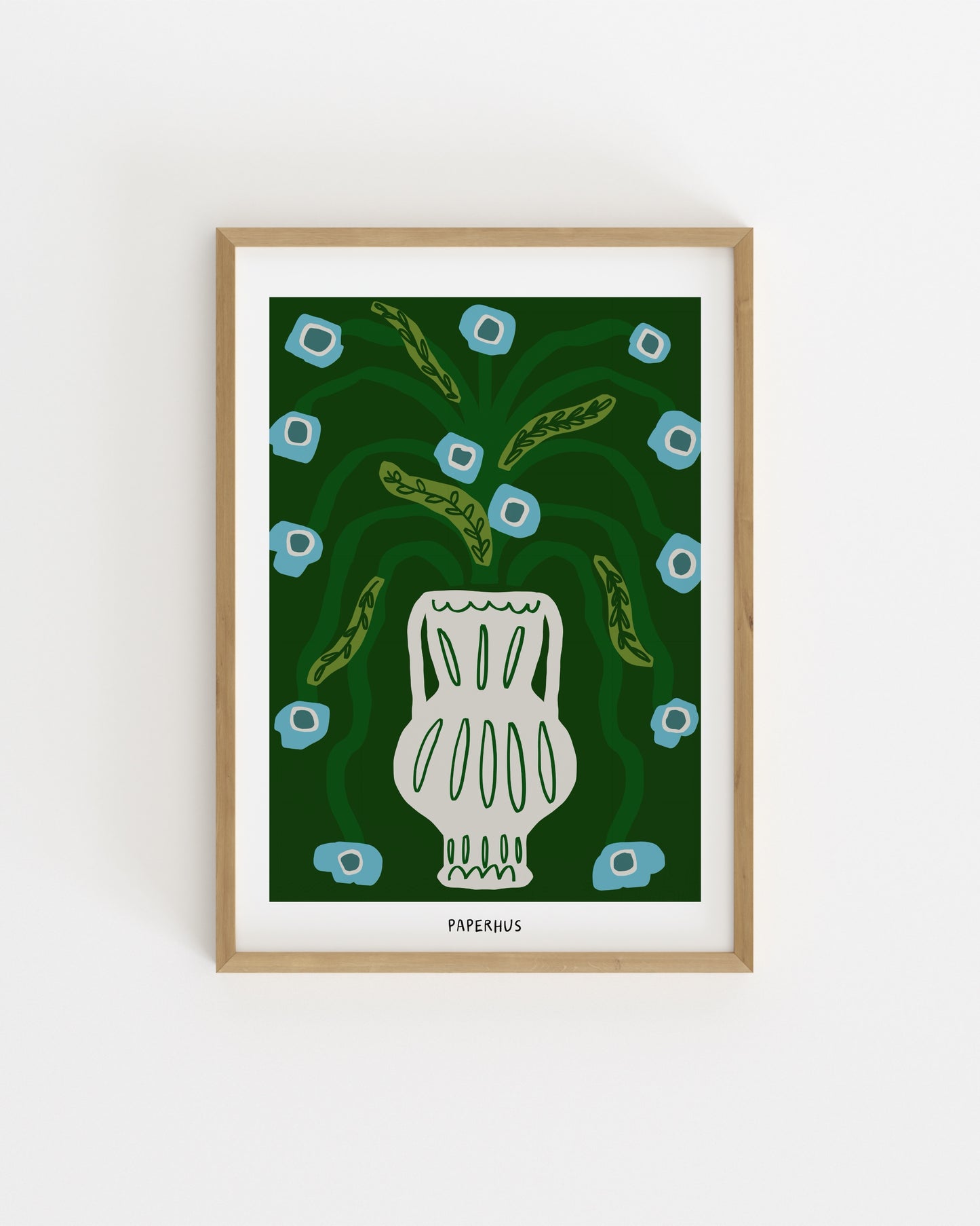 Botanical Vase Printable Wall Art | Digital Download printable wall art by Paperhus