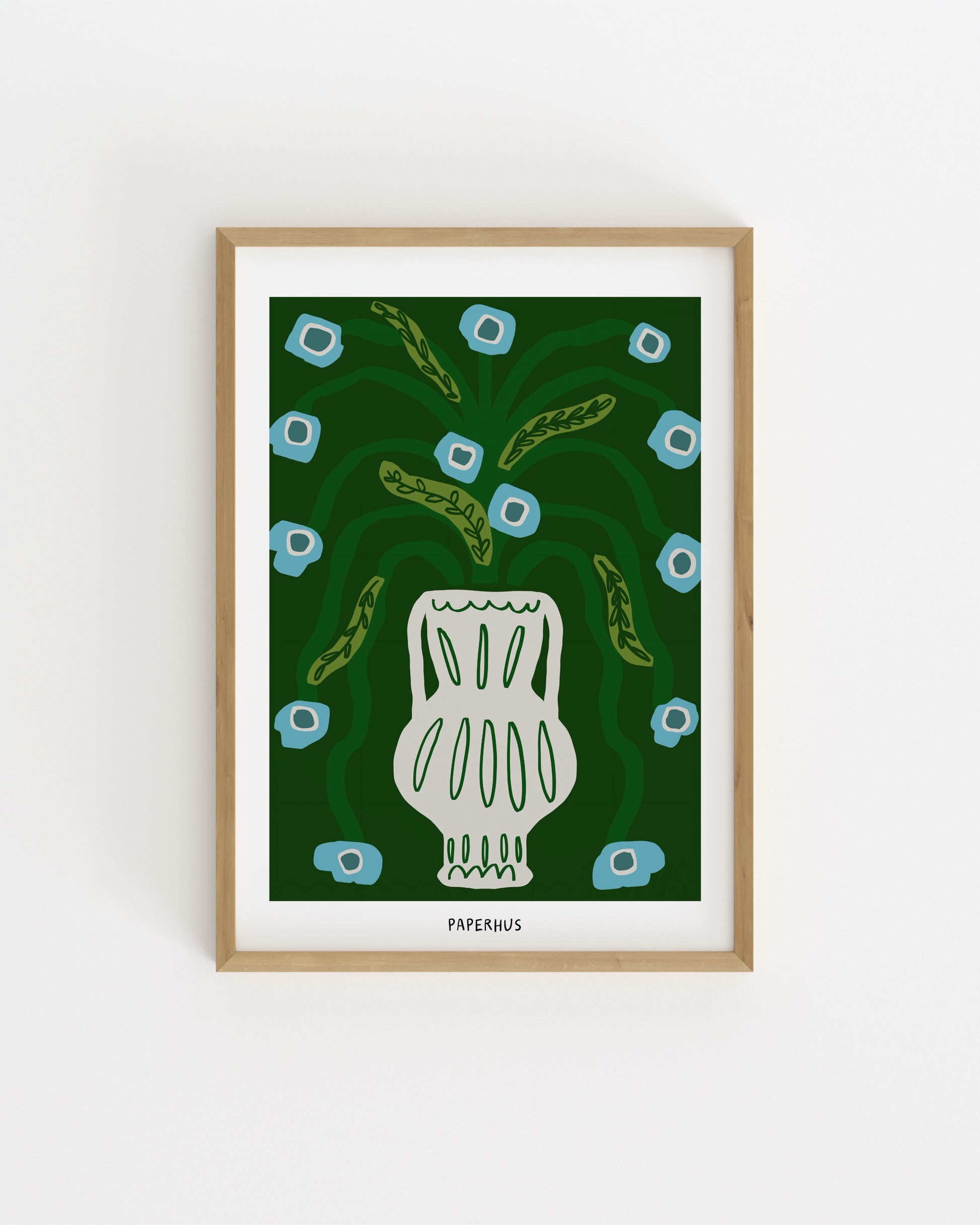 Botanical Vase Printable Wall Art | Digital Download printable wall art by Paperhus