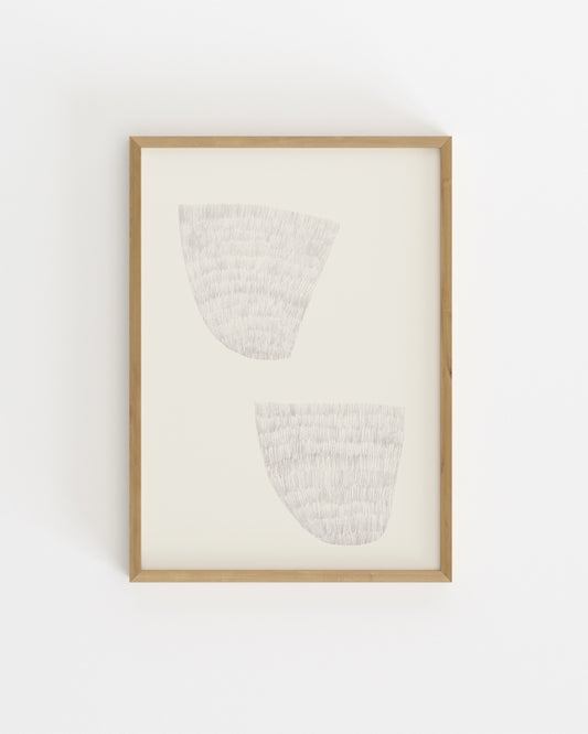 Minimal Abstract Printable Wall Art | Digital Download printable wall art by Paperhus