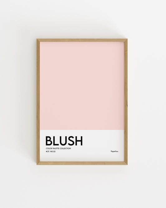 Blush Printable Wall Art | Digital Download printable wall art by Paperhus