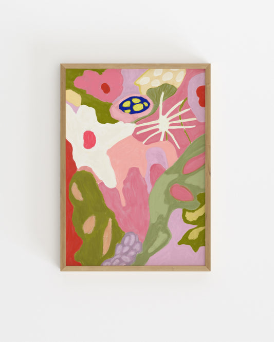 Abstract Botanical Printable Wall Art | Digital Download printable wall art by Paperhus