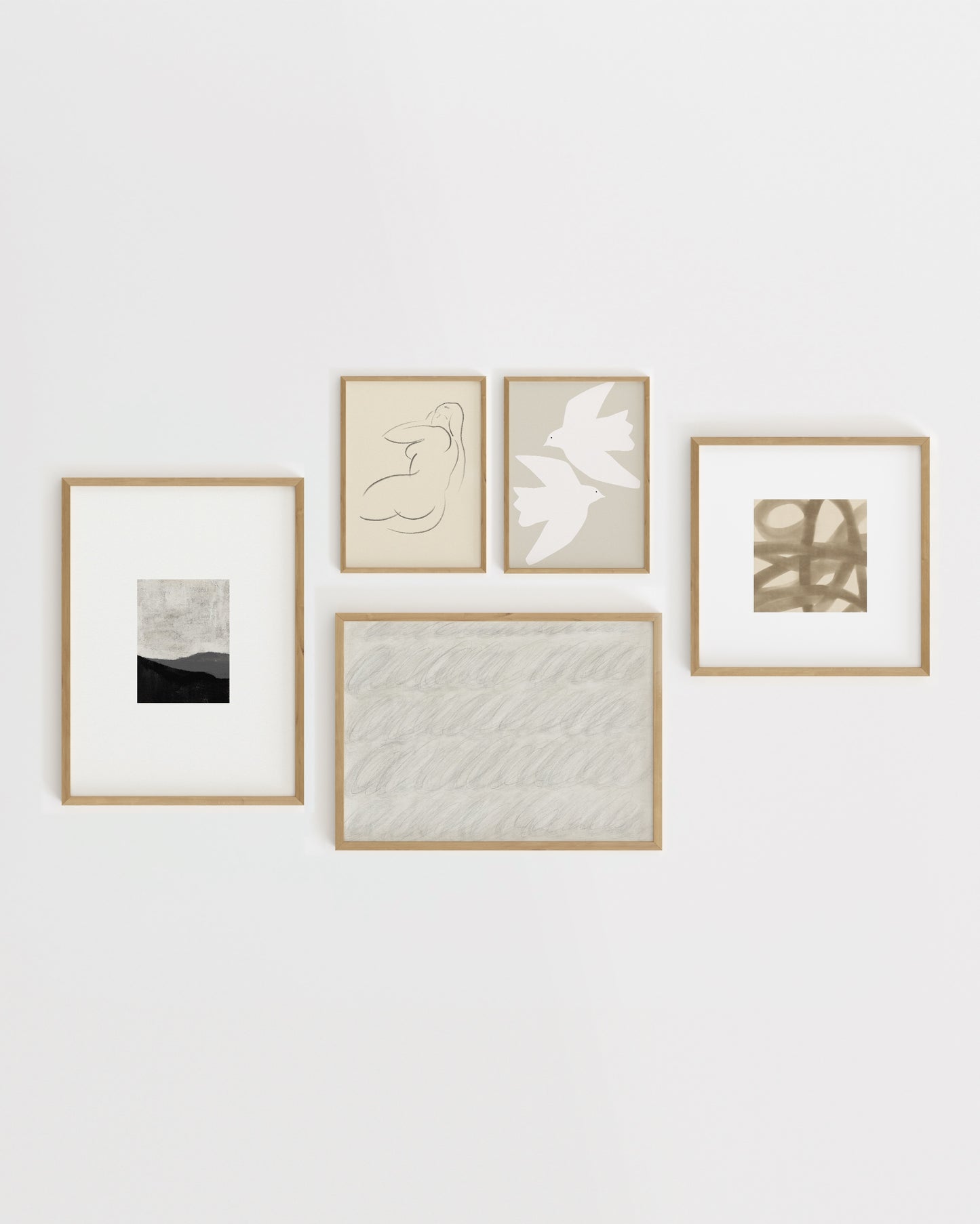 Gallery Printable Wall Art Set | Digital Download printable wall art by Paperhus