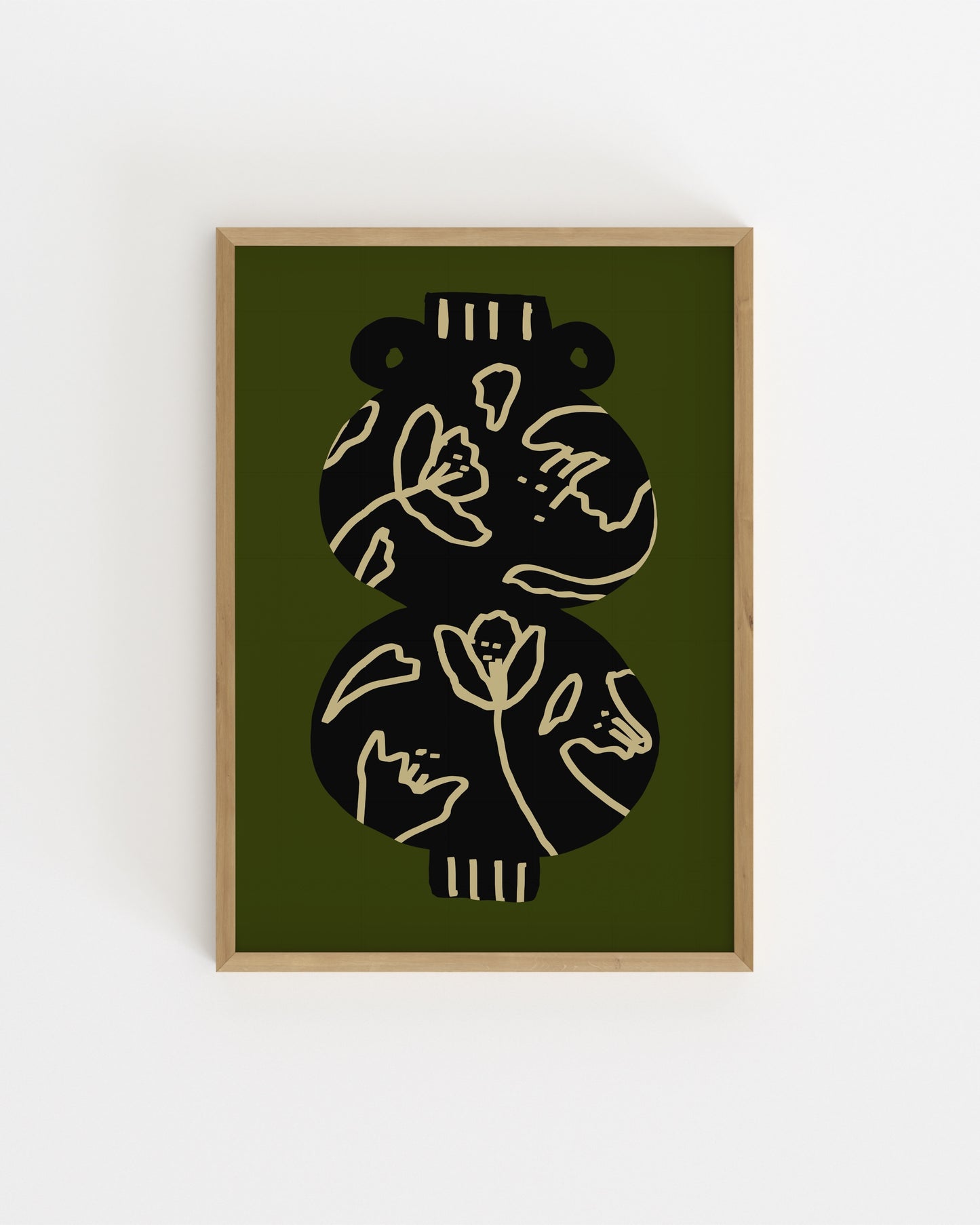 Botanical Vase Printable Wall Art | Digital Download printable wall art by Paperhus