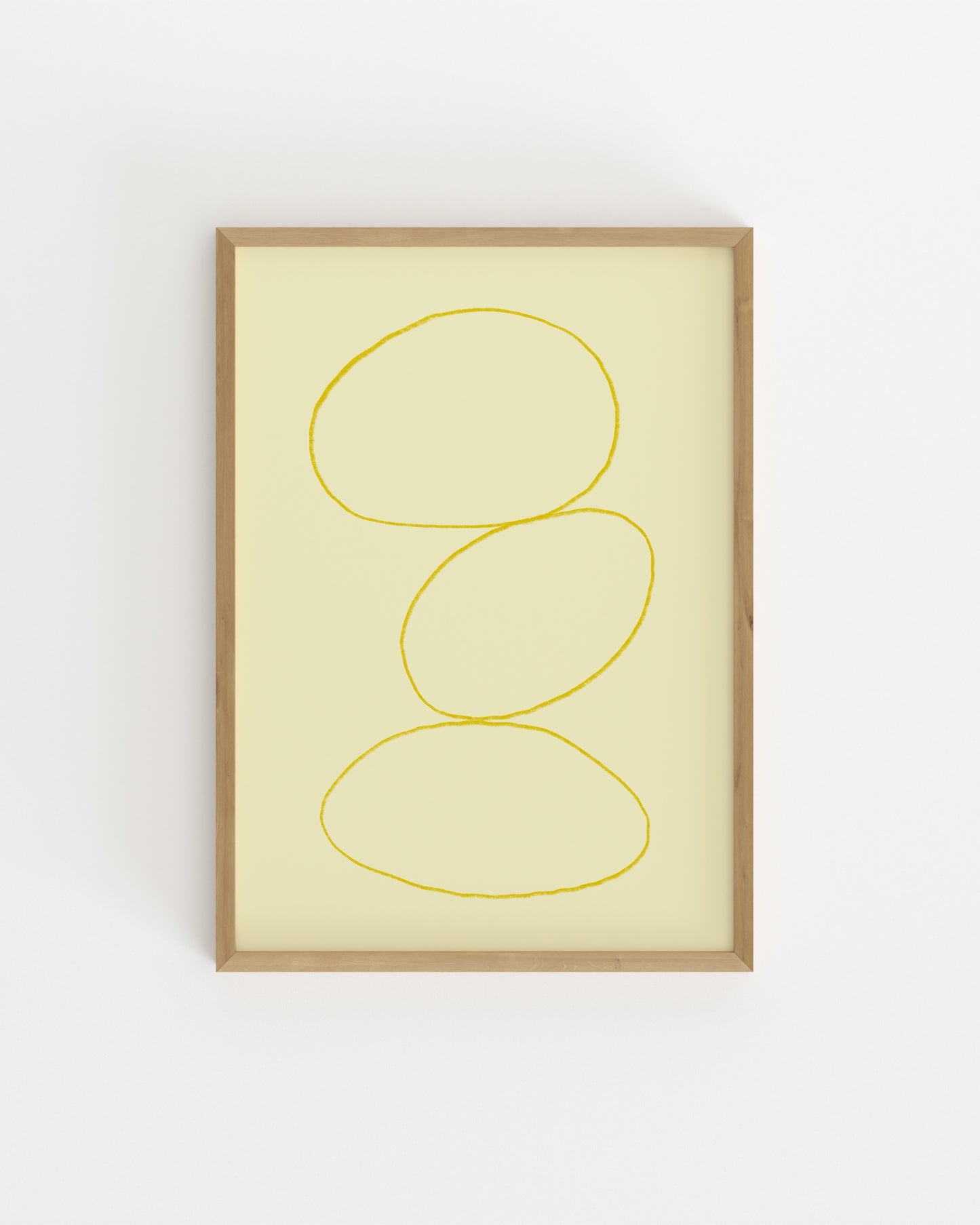 Yellow Abstract Printable Wall Art | Digital Download printable wall art by Paperhus