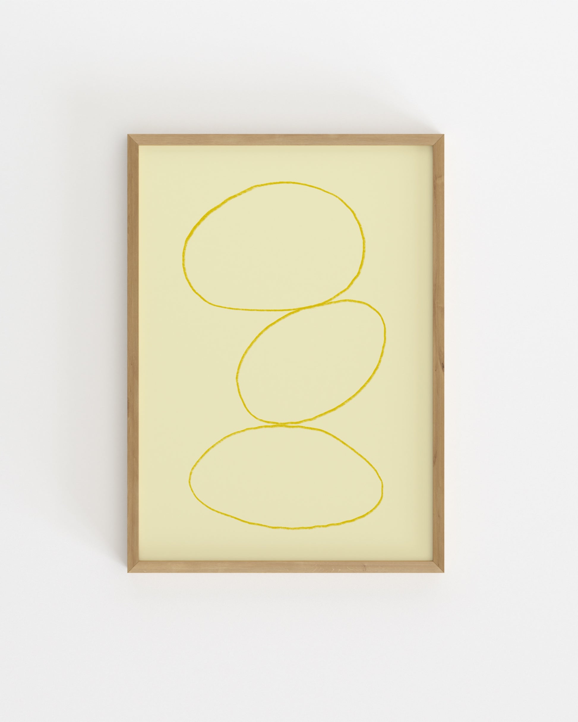 Yellow Abstract Printable Wall Art | Digital Download printable wall art by Paperhus