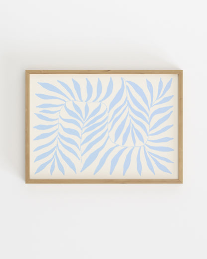 Botanical Leaf Printable Wall Art | Digital Download printable wall art by Paperhus