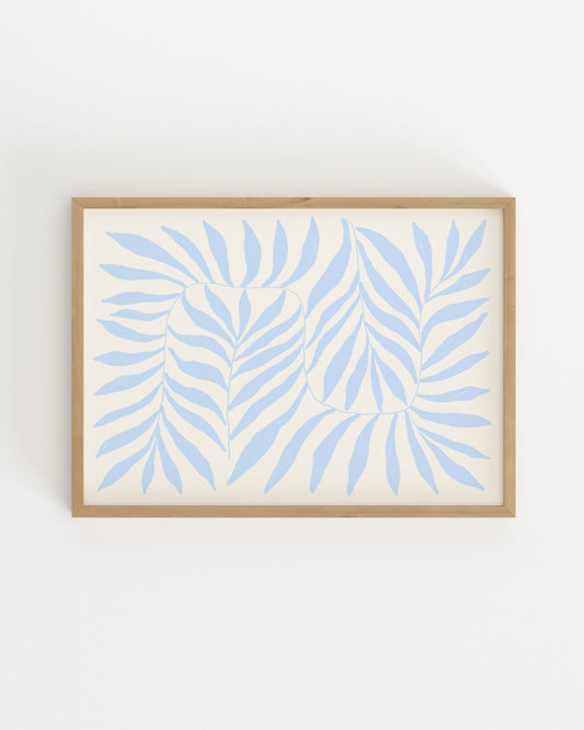 Botanical Leaf Printable Wall Art | Digital Download printable wall art by Paperhus