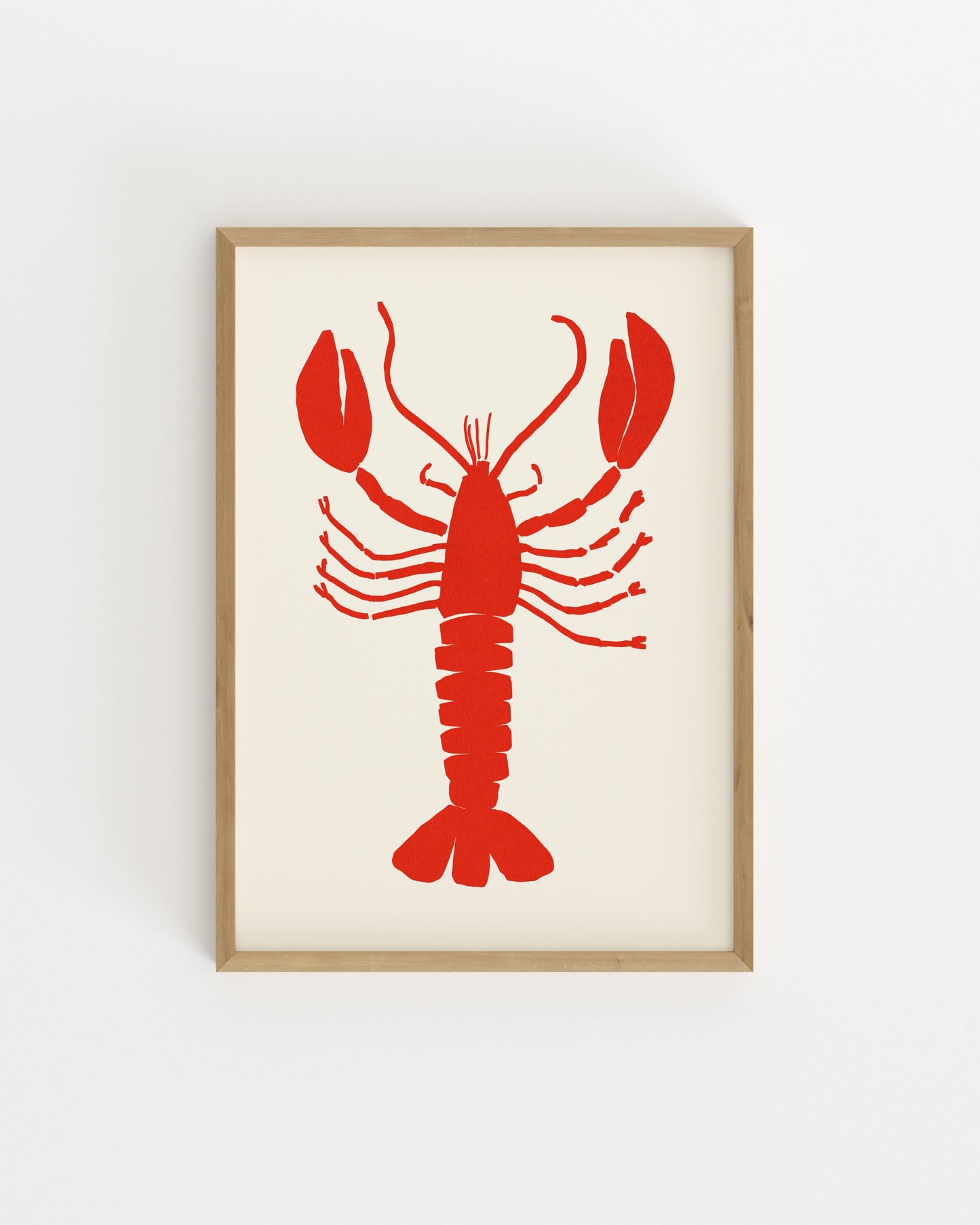 Red Lobster Printable Wall Art | Digital Download printable wall art by Paperhus