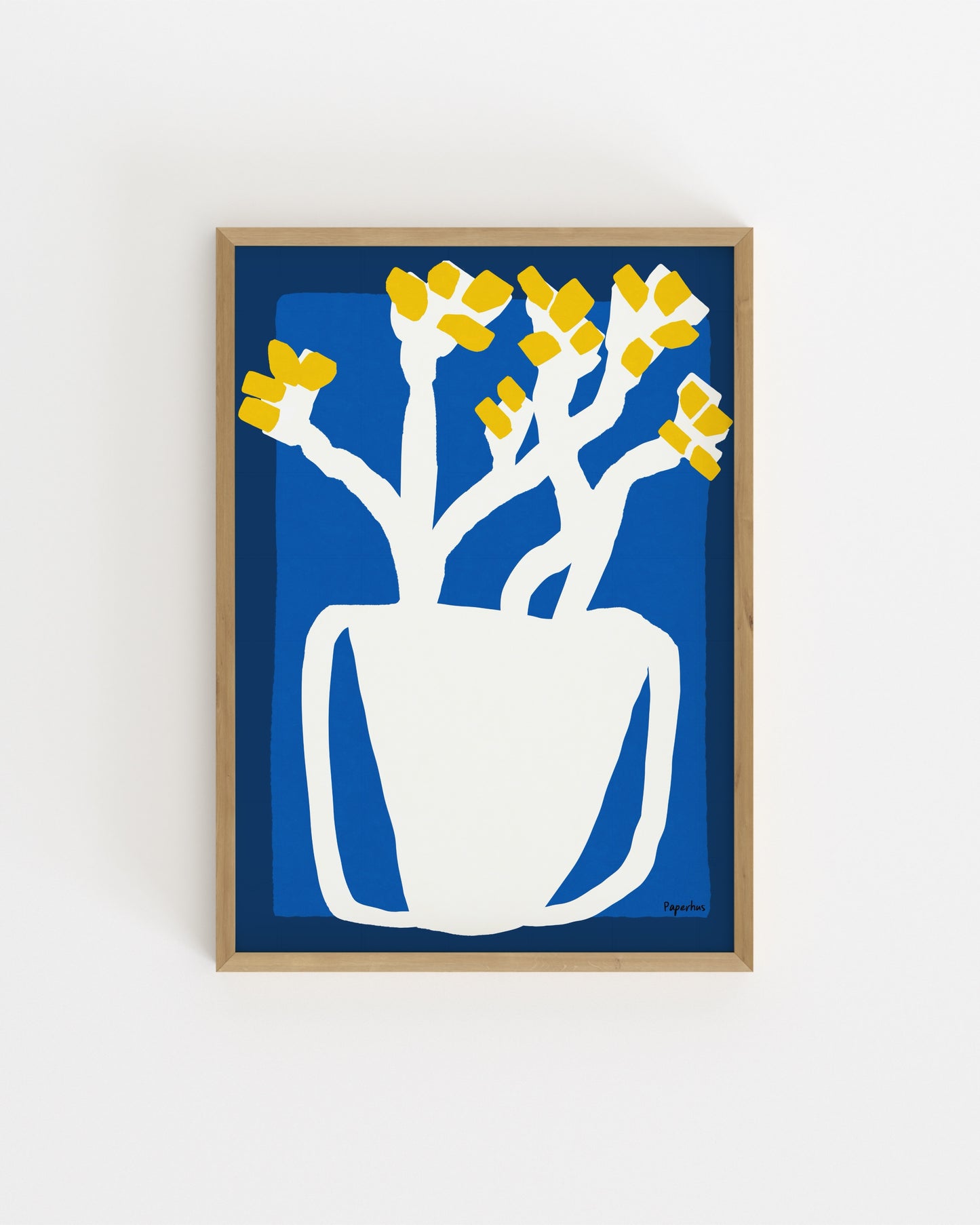 Still Forms. White Vase printable wall art by Paperhus