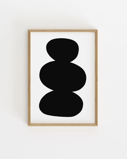 Minimal Shape Printable Wall Art | Digital Download printable wall art by Paperhus
