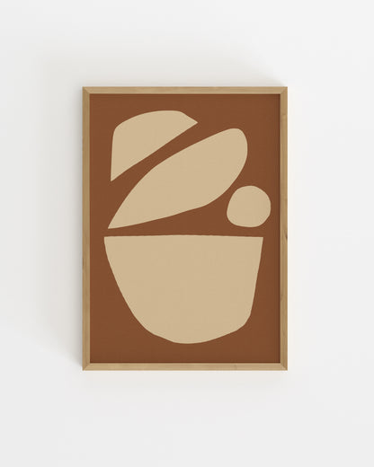 Abstract Shape Printable Wall Art | Digital Download printable wall art by Paperhus